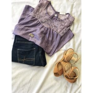 Lush Lavender blouse